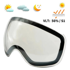 VECTOR Ski Goggles Men Snowboard Glasses Women Winter Outdoor Snow Sunglasses UV400 Double Layers Lens Anti-Fog Skiing Goggles