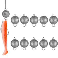 10pcs/lot Fishing Weights Sinkers 3g 5g 7g 10g 12g Fishing Sinker Carp Fishing Tackle Accessories