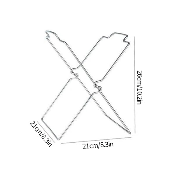 Outdoor Camping Table Organizer Picnic Trash Can Storage Rack Foldable Trash Bag Holder Kitchen Trash Organizer