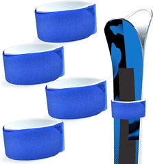 Outdoor Skis Fixing Band Ski Brake Retainer Skiing Straps Skijoring Skis Fixing Band Wrap Snowboarding Straps Sled Ski Accessary