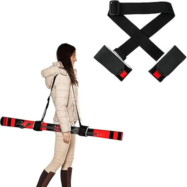 Skiing Sport Glove Straps Elastic Wrist Leash Glove Strap Handcuffs Glove Strap for Ski Snowboarding Mountaineering Accessories