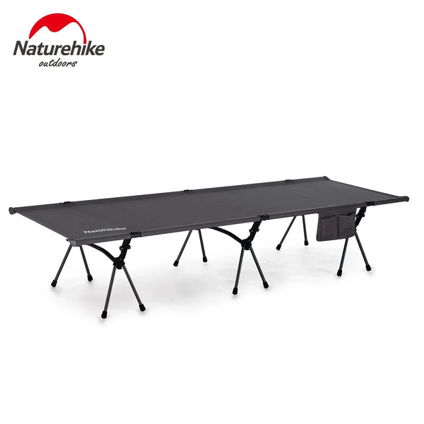 Naturehike Camping Cot Portable Folding Bed Ultralight Aluminum Alloy Sleeping Cot for Outdoor Hiking Backpacking Travel