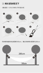 Naturehike Outdoor Ultralight Hammock Camping Portable Single / Double Leisure Hammock Anti Rollover High Load Bearing Camp Gear