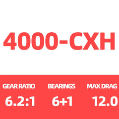 2025 NEW DAIWA FUEGO CS LT Spinning Fishing Reel Baitcasting Reel 6+1BB Max Drag 12KG Spinning Wheel