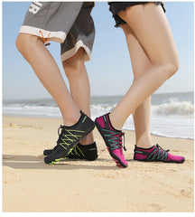 Men Aqua Shoes Quick Dry Beach Shoes Women Breathable Sneakers Barefoot Upstream Water Footwear Swimming Hiking Sport