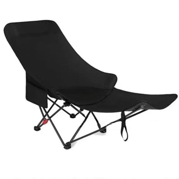 Portable Outdoor Three-Height Adjustment Recliner Folding Chair Moon Chair Camping Office Nap Beach Fishing Chair