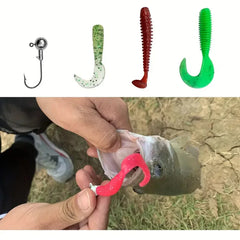 Fishing Lure Set 18/21/59/142pcs Mixed VIB Lure Kit Soft Lure Minnow Popper Hooks All Fishing Accessory Fresh Water