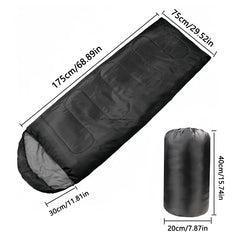 Four season camping sleeping bag - super comfortable, lightweight and durable, perfect for hiking, camping and mountaineering