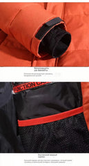 Winter Fishing Jacket White Goose Down Outdoor Mountaineering Hunting Down Jacket Cycling Camping Snow Skiing Warm Jacket