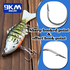 Fishing Treble Hooks 25~50Pcs Brabed Sharp Triple Sea Fishing Hooks Hard Lures for Freshwater Saltwater Fishing Accessories