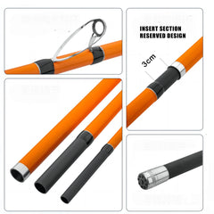 3.3M 3.6M 3.9M 4.2M 3 Sections 35kg CARP  Long Lure Rod Surf Spinning  Fishing Rod  Hard SK Carbon Fiber Distance Throwing Rod