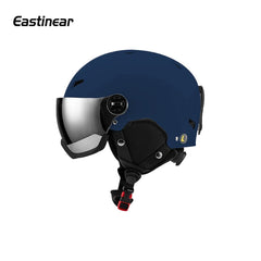 Eastinear polar bear Ski Helmet Men Snow Goggles In One Anti-Impact Snowboard Helmet For Adult Women Snowboard Safety Helmet
