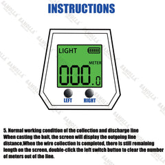 SAMOLLA Large Deep Sea Electronic Fishing Reel Baitcasting Saltwater Waterproof 6.4:1 16KG Drag Catfishing Trolling Metal Base