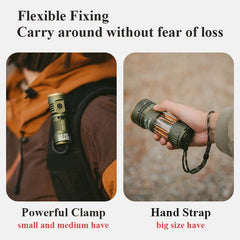 Naturehike LED Tactical Flashlight 2800Lm High Lumens Mini Flashlight IP44 Portable Outdoor Waterproof Camping Flashlight
