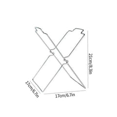 Outdoor Camping Table Organizer Picnic Trash Can Storage Rack Foldable Trash Bag Holder Kitchen Trash Organizer