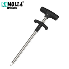 Fishing Hook Remover Tool Fishing Lure Remover Aluminum Tube Hook Detacher Portable Fish Hook Out Extractor