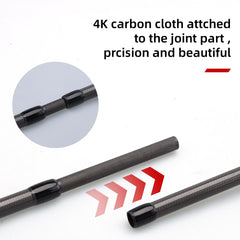 FISHINGFANS Squid Lure Egi Rod 832M/ML Squid Size high carbon Egging fishing rod Rod Spinning Rod light carbon egging rod