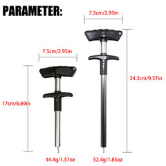 Fishing Hook Remover Tool Fishing Lure Remover Aluminum Tube Hook Detacher Portable Fish Hook Out Extractor