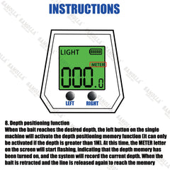 SAMOLLA Large Deep Sea Electronic Fishing Reel Baitcasting Saltwater Waterproof 6.4:1 16KG Drag Catfishing Trolling Metal Base