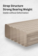 Naturehike Outdoor Camping 45cm Thick TPU Inflatable Pad Portable 2Persons Sleeping Mattress Large Mat Free Give Repair Bag