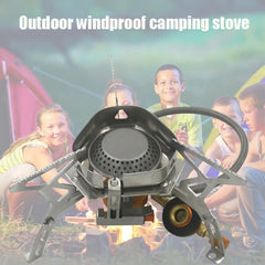 Windproof Outdoor Camping Stove Lightweight Portable Travel Kitchen Mini Stove