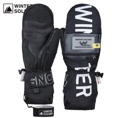 Professional Kevlar Super Durable Anti Slip Skiing Gloves With Built-in Wrist,  Waterproof And 30 temperature Warm 3M Ski Gloves