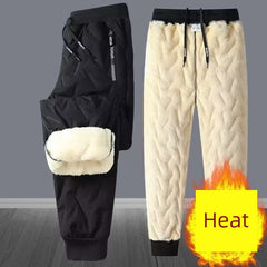 Windproof Waterproof Men's and Women's Same Style Thickened Fleece Cotton Pants Warm Cotton-Padded Trousers Winter New Arrival Cashmere Cotton Pants Men