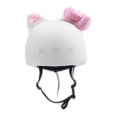Ski helmet cover, personalized, cute, warm, fashionable doll decoration helmet cover, single board double board helmet universal