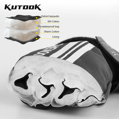 KUTOOK Ski Snow Gloves Mittens Winter Gloves for Men Women 3M C100 Insulation Waterproof Touchscreen Skiing Snowboard Gloves