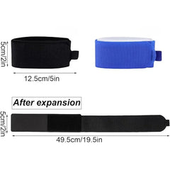 Outdoor Skis Fixing Band Ski Brake Retainer Skiing Straps Skijoring Skis Fixing Band Wrap Snowboarding Straps Sled Ski Accessary