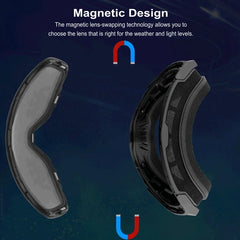 Ski Goggles Winter Professional Magnetic Double Layer Anti-Fog UV400 Anti-UV Snowboard Goggles Interchangeable Lens Ski Mask