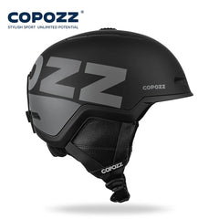 COPOZZ Ski Helmet Half-covered Anti-impact Skiing Helmet For Adult Men Women Ski Skateboard Snowboard Safety Helmet Female Male