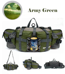 BP-VISION Hiking Fanny Pack Man Cycling Waterproof Backpack Mountain Sports Fanny Pack Camping Nylon Hunting Accessori Belt Bag