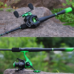 Sougayilang 1.8m 2.1m 2.4m Lure Fishing Rod Carbon Fiber Spinning/Casting Fishing Rod Freshwater Carp Pike Bass Fishing Tackle
