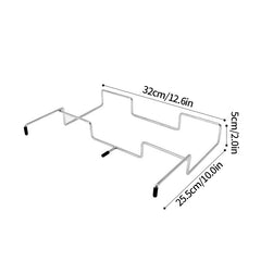 Outdoor Camping Table Organizer Picnic Trash Can Storage Rack Foldable Trash Bag Holder Kitchen Trash Organizer