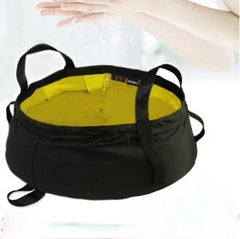 8.5L Portable Outdoor Travel Foldable Folding Camping Washbasin Basin Bucket Bowl Sink Washing Bag Water Bucket Ultra-light