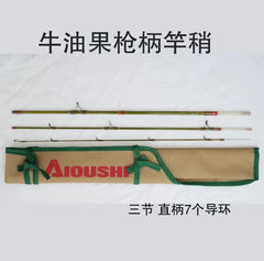 Fiberglass Small Bait Trout Rod UL Super Soft and Ultra Light 1.4m four section portable Travel Flow catapult fishing rod