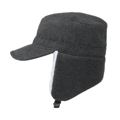Men's winter trend Lei Feng hat women's new plush thickening warm ear protection outdoor hiking riding ski sports military cap