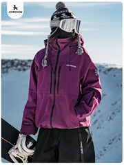 John Snow 2025 New Winter Men And Women's Ski Jacket Breathable Waterproof Snowboarding Clothing Outdoor Sports Warmth Ski Coat