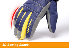 2024 Winter Warm Mountain Snowboard Ski Gloves men women Cold Snow Skiing Mittens Waterproof Snowmobile Handschoemen Air+ 5002