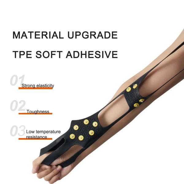 Outdoor snow claw shoe covers for men and women 10 teeth rock climbing crampons non-slip climbing cleats Hiking accessories