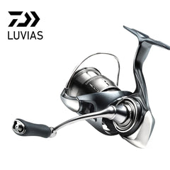 Daiwa Original 2024 New Luvias Spining Fishing Reel Gear Ratio 4.9-6.2:1 9/1 BB Max Drag 5-10KG Mag Sealed Tec Zaion&MQ Body