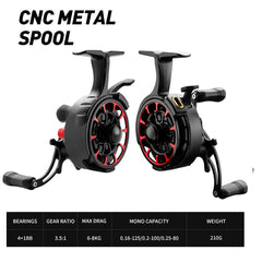 UL ML Winter fishing rod soft tip 50cm Ice fishing rod with Flat tip high quality Fiber Glass tip with cork handle