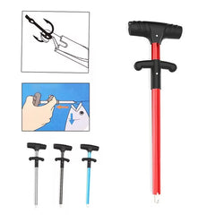 Fishing Hook Remover Tool Fishing Lure Remover Aluminum Tube Hook Detacher Portable Fish Hook Out Extractor