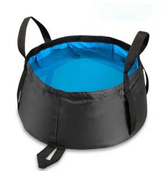 8.5L Portable Outdoor Travel Foldable Folding Camping Washbasin Basin Bucket Bowl Sink Washing Bag Water Bucket Ultra-light