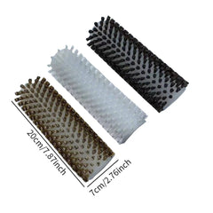 Ski Wax Brush Kit Efficient with Axle Handle Cover Roller Brush Snowboard Maintenance Ski Waxing Brushes Snowboard Waxing Brush