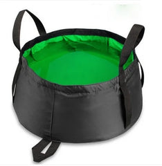 8.5L Portable Outdoor Travel Foldable Folding Camping Washbasin Basin Bucket Bowl Sink Washing Bag Water Bucket Ultra-light