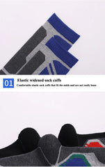 Professional Men Merino Wool Ski Socks Outdoor Sports Thickened Terry Keep Warm Knee High Long Skiing Snowboard Hiking Socks