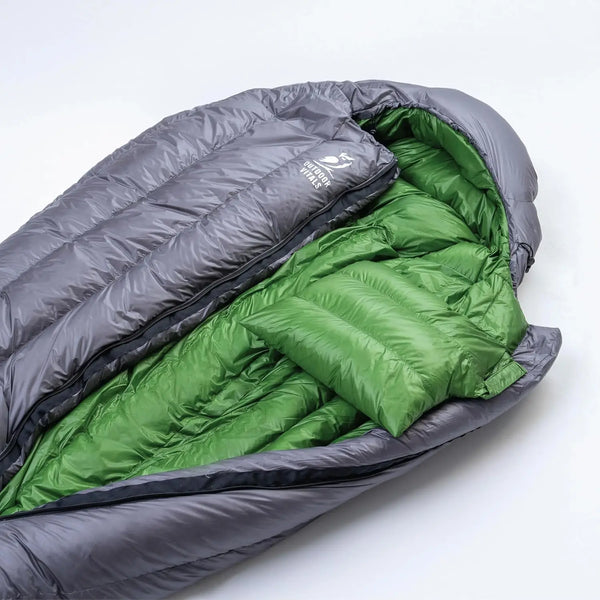 Sleeping Bag 800+ Fill Power Starting Under 2lbs Ultralight Backpacking Mummy Down Sleeping Bag for Lightweight Hiking