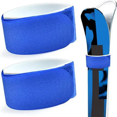 Outdoor Skis Fixing Band Ski Brake Retainer Skiing Straps Skijoring Skis Fixing Band Wrap Snowboarding Straps Sled Ski Accessary